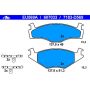 ATE 607033 ATE Original Semi-Metallic Front Disc Brake Pad Set 607033 for Volkswagen