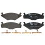 ATE 607033 ATE Original Semi-Metallic Front Disc Brake Pad Set 607033 for Volkswagen