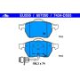 ATE 607050 ATE Original Semi-Metallic Front Disc Brake Pad Set 607050 for Audi