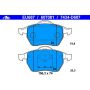 ATE 607081 ATE Original Semi-Metallic Front Disc Brake Pad Set 607081 for Audi, Volkswagen