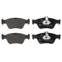 ATE 607086 ATE Original Semi-Metallic Front Disc Brake Pad Set 607086 for Mercedes-Benz