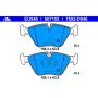 ATE 607155 ATE Original Semi-Metallic Front Disc Brake Pad Set 607155 for BMW