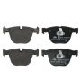 ATE 607169 ATE Original Semi-Metallic Rear Disc Brake Pad Set 607169 for BMW
