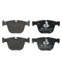 ATE 607169 ATE Original Semi-Metallic Rear Disc Brake Pad Set 607169 for BMW