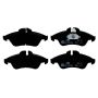 ATE 607196 ATE Semi-Metallic Front Disc Brake Pad Set 607196 for Dodge, Freightliner