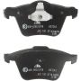ATE 607243 ATE Original Semi-Metallic Front Disc Brake Pad Set 607243 for Volvo