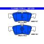 ATE 607259 ATE Original Semi-Metallic Rear Disc Brake Pad Set 607259 for Mercedes-Benz