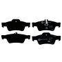 ATE 607259 ATE Original Semi-Metallic Rear Disc Brake Pad Set 607259 for Mercedes-Benz