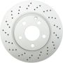 ATE SP28125 ATE Coated Single Pack Front  Disc Brake Rotor SP28125 for Mercedes Benz