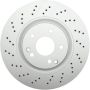 ATE SP28177 ATE Coated Single Pack Front  Disc Brake Rotor SP28177 for Mercedes Benz