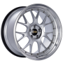 BBS LM-R 19x9.5 5x120 ET35 Diamond Silver Center Diamond Cut Lip Wheel -82mm PFS/Clip Required