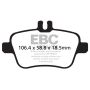 EBC UD1646 13+ Mercedes-Benz CLA250 2.0 Turbo Ultimax2 Rear Brake Pads