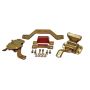 Energy Suspension 4.1130R 99-04 Ford Mustang 4.6L V8 Red Motor & Transmission Mount Set