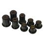 Prothane 7-217-BL 66-74 GM 1.650in OD Front Control Arm Bushings - Black