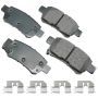 Akebono ACT1088A Akebono ProACT Ultra Premium Ceramic Disc Brake Pad Kit