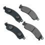 Akebono ACT412 Akebono ProACT Ultra Premium Ceramic Disc Brake Pad Kit