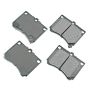 Akebono ACT473 Akebono ProACT Ultra Premium Ceramic Disc Brake Pad Kit
