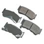 Akebono ACT668 Akebono ProACT Ultra Premium Ceramic Disc Brake Pad Kit