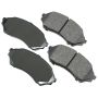 Akebono ACT798 Akebono ProACT Ultra Premium Ceramic Disc Brake Pad Kit