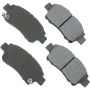 Akebono ACT831 Akebono ProACT Ultra Premium Ceramic Disc Brake Pad Kit