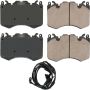 Akebono EUR1426A Akebono EURO Ultra Premium Ceramic Disc Brake Pad Kit