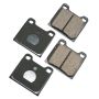 Akebono EUR541 Akebono EURO Ultra Premium Ceramic Disc Brake Pad Kit