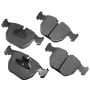Akebono EUR681 Akebono EURO Ultra Premium Ceramic Disc Brake Pad Kit