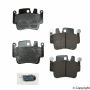 Akebono EUR917 Akebono EURO Ultra Premium Ceramic Disc Brake Pad Kit