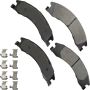 Akebono SDF1329 Akebono Severe Duty Ultra Premium Ceramic Disc Brake Pad Kit