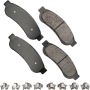 Akebono SDF1334 Akebono Severe Duty Ultra Premium Ceramic Disc Brake Pad Kit