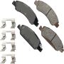 Akebono SDF1363 Akebono Severe Duty Ultra Premium Ceramic Disc Brake Pad Kit
