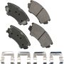 Akebono SDF1404 Akebono Severe Duty Ultra Premium Ceramic Disc Brake Pad Kit