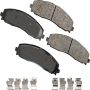 Akebono SDF1691 Akebono Severe Duty Ultra Premium Ceramic Disc Brake Pad Kit