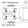 ANCHOR MOUNTS 2010 ENGINE MNT FRONT LEFT LOWER,FRONT RIGHT LOWER