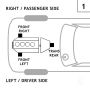 ANCHOR MOUNTS 2048 ENGINE MNT FRONT LEFT LOWER,FRONT RIGHT LOWER