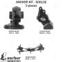 ANCHOR MOUNTS 300132 ENGINE MNT KIT
