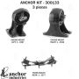 ANCHOR MOUNTS 300133 ENGINE MNT KIT