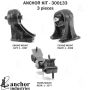 ANCHOR MOUNTS 300133 ENGINE MNT KIT