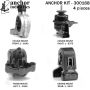 ANCHOR MOUNTS 300168 ENGINE MNT KIT