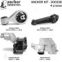 ANCHOR MOUNTS 300208 ENGINE MNT KIT