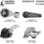 ANCHOR MOUNTS 300208 ENGINE MNT KIT