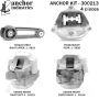 ANCHOR MOUNTS 300213 ENGINE MNT KIT