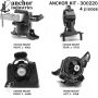 ANCHOR MOUNTS 300220 ENGINE MNT KIT