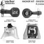 ANCHOR MOUNTS 300259 ENGINE MNT KIT