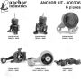 ANCHOR MOUNTS 300306 ENGINE MNT KIT