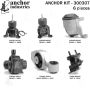 ANCHOR MOUNTS 300307 ENGINE MNT KIT