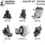 ANCHOR MOUNTS 300309 ENGINE MNT KIT