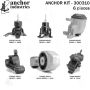 ANCHOR MOUNTS 300310 ENGINE MNT KIT