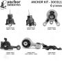 ANCHOR MOUNTS 300311 ENGINE MNT KIT
