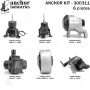 ANCHOR MOUNTS 300311 ENGINE MNT KIT